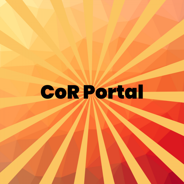 Join us on the NEW CoR Portal